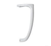 Manija de repuesto para puerta de refrigerador para posición de montaje superior o inferior compatible con modelos esenciales (manija superior)