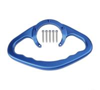 Manija de seguridad para pasajeros de motocicleta Ajuste de 5 agujeros (azul)