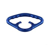 Manija de seguridad para pasajeros de motocicleta para CBR600RR CBR900RR CBR1000RR, barra de agarre de tanque de combustible de aleación de aluminio CNC con ranuras antideslizantes (azul)