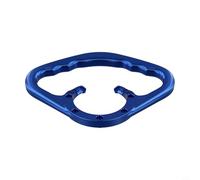 Manija de seguridad para pasajeros de motocicleta, para Honda CBR929RR CBR954RR RC51 CBR1100XX, barra de agarre de tanque de combustible de aleación de aluminio CNC con ranuras antideslizantes (azul)