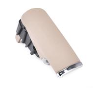 Manija de tapa de bloqueo de guantera para A4 B6 B7, pieza de repuesto 8E1857131A 8E1-857-131-A, cubierta de mano de tracción de puerta interior LHD, negro beige (beige)