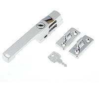 Manija De Ventana Cerradura Yale P115CH Acabado En Cromo YALP115CH