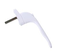 Manija de Ventana PVC Impermeable Manija De La Ventana Universal Blanca - Bloqueo Teclas Para Doble Acristalamiento