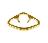 Manija del Asiento de la Motocicleta Empuñaduras Pasajero Motocicleta Barra Agarre Depósito Combustible Apoyabrazos para CBR600 F4I CBR600RR CBR 900RR 954RR CB1000R(Oro)