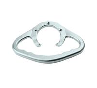 Manija del Asiento de la Motocicleta Empuñaduras Pasajero Motocicleta Barra Agarre para Depósito Combustible Brazos para Suzuki GSXR600 750 1000 K1 K2 K3 K4 K5 K6 K7 K8 K9 K11(Gris)