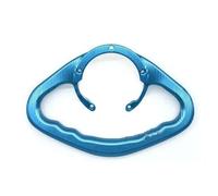 Manija del Asiento de la Motocicleta para CFMOTO 450 SR SR-S 300 SS 800 NK 250 CL-X 700 MT 650 GT 450SR Reposabrazos del Depósito Combustible La Motocicleta Poma Trasera Pasajero(Azul)