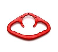 Manija del Asiento de la Motocicleta para YZF R1 R3 R6 R15 R25 FZ1 FZ6 FZ8 XJ6 Soporte del Depósito De Combustible Pasajero Trasero Mango Reposabrazos(Rojo)