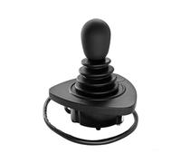 Manija del controlador, palanca de control, mango de repuesto, material ABS, compatible con los modelos 335 y 336 2, mango cómodo, negro, 1 unidad