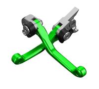manija del freno de la motocicleta Palanca de embrague freno motocicleta para Kawasaki KX65 KX 65 2000 2001 2002 2003 2004 2005 2006 2007(Verde)