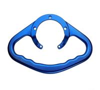 Manija del pasajero del tanque de combustible de motocicleta compatible con BMW para Honda MT Series FZ1 FZ6 FZ8 XJ6 CNC accesorio de motocicleta de aleación de aluminio (azul)