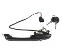 Manija Delante, derecha negro 132-053-014 ABAKUS para VW PASSAT B3/B4 PASSAT B5