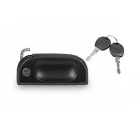 Manija Delante, derecha negro 132-053-024 ABAKUS para VW TRANSPORTER T4 Autobús