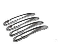Manija Delantera Izquierda Cubiertas Manijas Puertas Exteriores Pegatinas Protectoras Para Manija Puerta Coche Para Lacetti Para Daewoo Para Nubira(2 keyhole handle)
