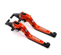 Manija Dispositivo Palanca Manetas De Embrague Y Freno Para Motocicleta Para Yamaha NMAX160, NMAX155, NMAX125 (2015-2025), Manillar Aluminio Ajustable Moto Palancas Embrague