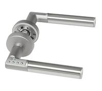 Manija electrónica elegante Yale, derecha, acero inoxidable, código PIN, hasta 9 usuarios + 1 administrador.