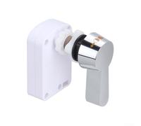 Manija empotrada de 7,6 cm - Palanca de cisterna de inodoro ajustable con caja de cables, repuesto de manija de tanque de inodoro