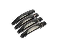 manija exterior compatible Para Chevrolet Para Orlando 2011 2012 2013 2014 2015 Cubierta Manija Puerta Coche Pegatinas Embellecedoras Accesorios Estilo Maneta Puerta Exte rior(Carbon fiber)