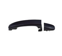 Manija exterior de puerta delantera/trasera izquierda/derecha for coche, color negro, compatible con Ford Ranger Everest T6 T7 Mazda BT50 2012-2020 AB3926224A46AA UC9M59415(FR Rear LH or RH)