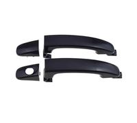 Manija exterior de puerta delantera/trasera izquierda/derecha for coche, color negro, compatible con Ford Ranger Everest T6 T7 Mazda BT50 2012-2020 AB3926224A46AA UC9M59415(Front LH RH 2Pcs)
