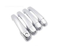 Manija exterior de repuesto para Land for Cruiser Prado 150 J150 2010~2022 cubierta de manija de puerta Atuo, accesorios de protección exterior, calcomanías lujosas (4 asas y 2 botones) (4 manijas sin