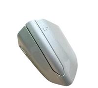Manija exterior de repuesto para puerta de automóvil Fusion para Mondeo MK5 2015-2020 para Taurus para Edge MK2 DS7Z54218A15 LHD exterior de coche cubierta de manija de puerta rojo jerez (plata de