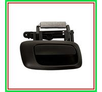 Prasco Manecilla de puerta OP7158101 exterior derecha para Opel negra sin orificio