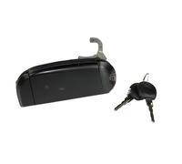 Manija Exterior Puerta Delantero Izquierdo con Llave Negro METZGER para U.a. VW