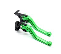 Manija Frenos Motocicleta Palancas De Embrague De Freno Para Aprilia Para Dorsoduro 750 2008-2016 Para Shiver 750 2007-2016 Motocicleta Ajustable Motocicleta Freno Palanca Embrague(Green)