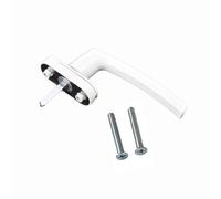 Manija giratoria for puerta y ventana interior corredera, manija de transmisión acero, plástico Metal, cerradura engrosada, 1 Uds