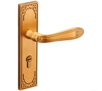 Manija interior de la cerradura de la puerta con el material de la aleación del cinc y el pestillo magnético silencioso para la operación de la puerta sin perturbaciones (B)