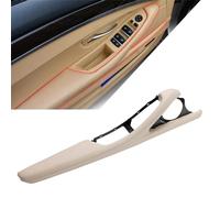 Manija Interior de la Puerta del Coche, Panel de la Puerta Interior, botón del Asiento del Conductor, embellecedor del Marco del Interruptor, Compatible con BMW F10 F11 F18 5 Series 2010-2017 LHD (Co