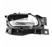 Manija interior de puerta de coche diseñada para 307 para 308 para 408 con compatibilidad OEM 9467425064 9143N7 revestimiento cromado (lado derecho)