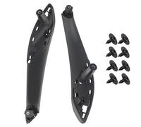 Manija Interior de Puerta para BMW F30 F80 F31 F32 F34 F35 Manija Interior Negra para Puerta Delantera y Trasera Izquierda/Derecha Cubierta embellecedora de Tirador de Panel