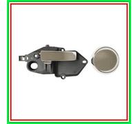 Manija interior delantera derecha cromada con pantalla Fiat 500-(año 2007-2015)