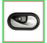 Manija interior delantero-trasero derecho-con palanca cromada-muestra-negro-clip