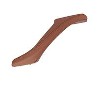 Manija Interior Para 5 Series F10 F11 F18 520i 523i 525i 528i 535i 2010-2017 Conjunto De Tirador De Cuero De La Puerta Del Pasajero Interior Izquierdo Y Derecho(Red-Brown-Left)