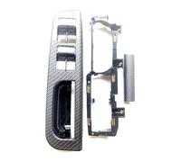 Manija Interior Para VW Para Passat B5 1998-2005 Patrón Fibra Carbono Delantero Trasero Izquierdo Derecho Asidero(Front Left 3pc)