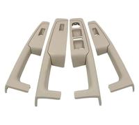 Manija Interior Puerta Automóvil Para Superb 2008-2013 3T1867157 3T1867158 3T0867161 Manija De Puerta Interior Reposabrazos Marco Guante(4 Pcs-beige)