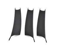 Manija interior puerta coche Para BMW Para X5 E70 X6 E71 E72 2007-2014 Fibra Carbono Negro LHD/RHD 3 Unids/set Tirador Puerta Interior Coche Cubierta Accesorios Automóvil Cubierta manija puerta interi