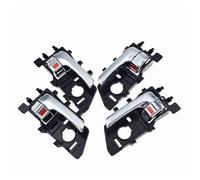 Manija Interior Puerta Interior Tirador 1/2/4 Piezas Manijas Interiores Cromadas Puerta Delantera/Trasera Izquierda O Derecha para Cerato para Forte para Koup 1.6L 1.8L 2.0L 2009-2013(4 Pcs Left Rig