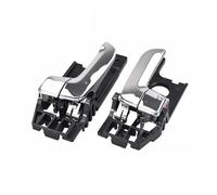 Manija interior puerta Manija puerta izquierda derecha para Kia para Sportage 2007 2008 2009 2010-2013 82610-1F000 82620-1F000 82610-1F010 Manijas Interiores Puerta(Chrome 1Pair)