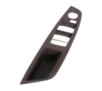 Manija Interior Tirador Puerta Interior Volante A Izquierda Y A Derecha Panel Reposabrazos Embellecedor Sin Botón Plegado Espejo Para Serie 5 F10 F11(Lhd Moka)