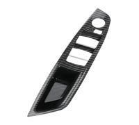 Manija Interior Tirador Puerta Interior Volante A Izquierda Y A Derecha Panel Reposabrazos Embellecedor Sin Botón Plegado Espejo Para Serie 5 F10 F11(Lhd Carbon Fiber Pattern)