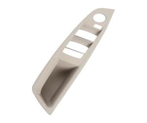 Manija Interior Tirador Puerta Interior Volante A Izquierda Y A Derecha Panel Reposabrazos Embellecedor Sin Botón Plegado Espejo Para Serie 5 F10 F11(Rhd Oyster)