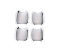 manija la Puerta Coche para Peugeot 301 2012-2019 Pegatinas Decorativas para manija de Puerta Exterior(Bowl 4 Door)