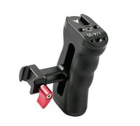 Manija lateral para cámara con placa deslizante de liberación rápida, plástico de aluminio para estabilizadores, ajustable, parte superior inferior izquierda y derecha