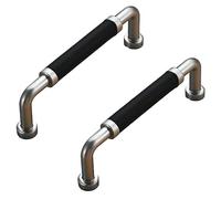 manija, manijas de cuero, manijas para armarios dibuja 2 paquetes de pomos de gabinete de cuero de color sólido y pomo de puerta de armario diámetro 32 mm