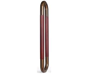Manija moderna de barra de empuje y tracción de montaje en ambos lados, manija de puerta de entrada de 60/80/100/120 cm de largo para puerta de entrada/oficina/hotel/hogar, manija de puerta corrediza