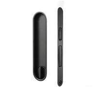 Manija Oculta Minimalista para Puerta Deslizante | Aleación de zinc, para resistencia desgaste, acabado pulido, empotrado, uso interior(Black)