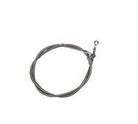 Manija Palanca Freno Manguera de aceite de freno para motocicleta, cable de freno, tubo trenzado de acero inoxidable universal, accesorios para motocicleta, 35-180 cm Palanca Embrague Freno(40cm)